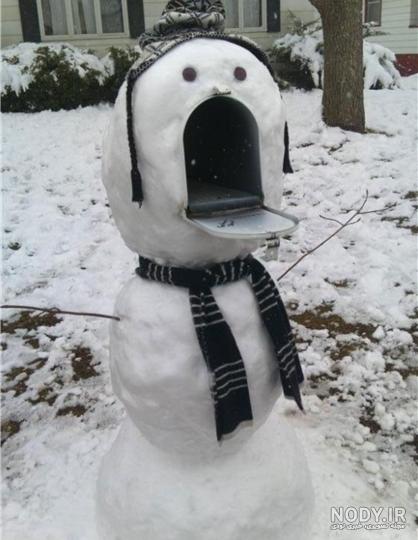 عکس خفن عکس آدم برفی واقعی زیبا