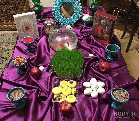 120 ایده و عکس تزیین سفره هفت سین نوروز 1403 - دکورمگ 120 ایده و عکس تزیین سفره هفت سین نوروز 1403 - دکورمگ