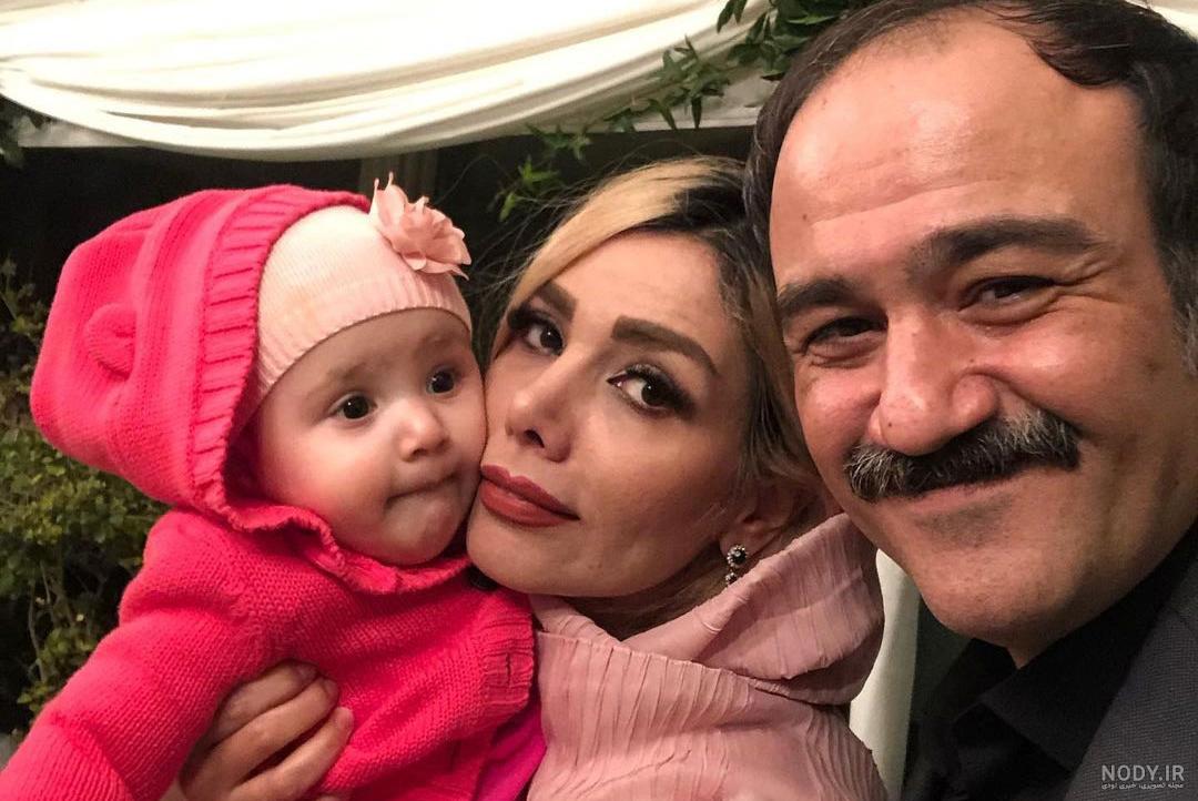 سلفی آسانسوری همسر و دختر مهران غفوریان +عکس | رویداد24