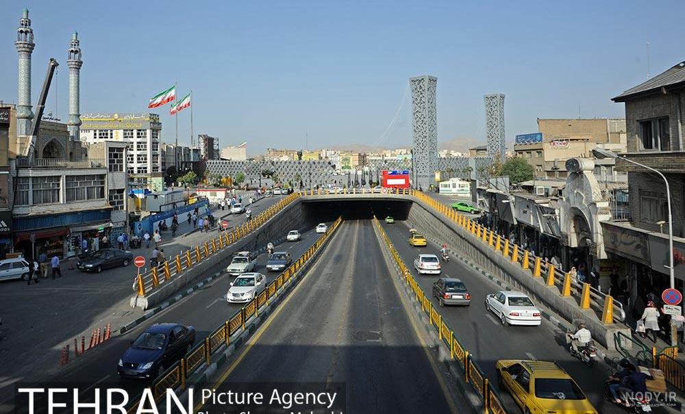 عکس جدید میدان امام حسین تهران عکس جدید میدان امام حسین تهران