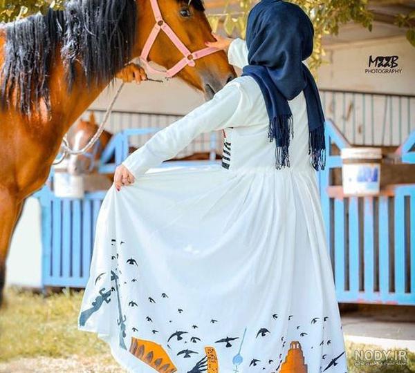 عکس دختر با حجاب بدون چادر برای پروفایل