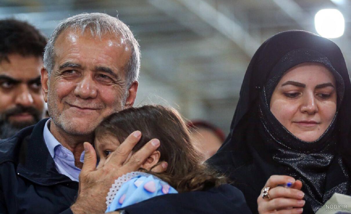 عکس زن بچه رئیس جمهور ایران عکس زن بچه رئیس جمهور ایران