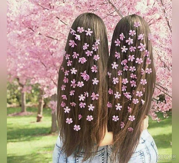 عکس نوشته بهاری عاشقانه برای پروفایل + جملات احساسی بهار