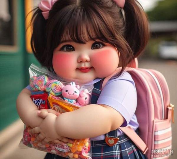 عکس نی نی های دختر و پسر جذاب، ناز و چشم رنگی برای پروفایل