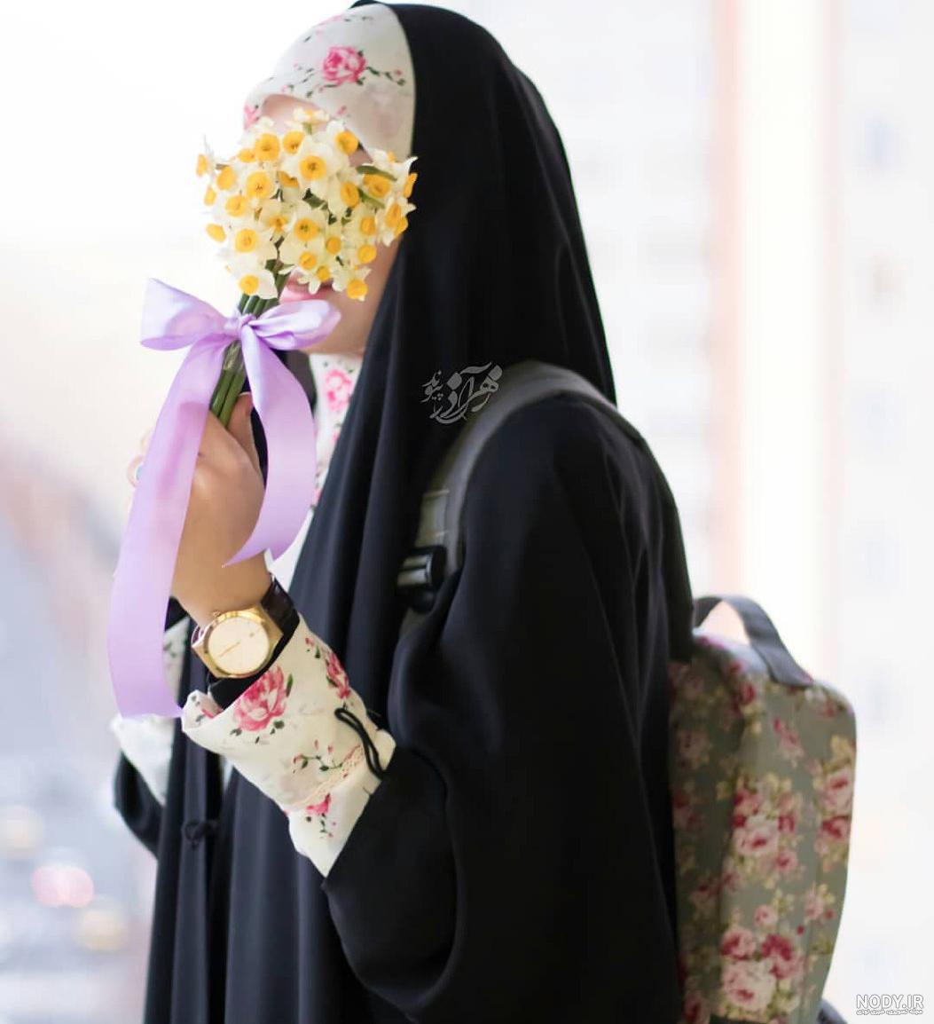 عکس پروفایل با حجاب شیک و فانتزی + عکس با حجاب دخترانه