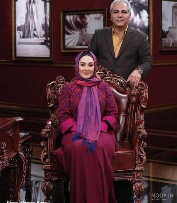 پسر و شوهر الهام حمیدی - عکس نودی