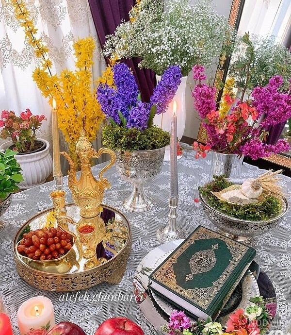 چند ایده زیبا برای چیدن سفره هفت سین امسال+ عکس چند ایده زیبا برای چیدن سفره هفت سین امسال+ عکس