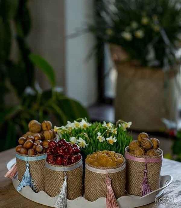 چیدمان سفره هفت سین+تصاویر | پایگاه خبری صبح قزوین