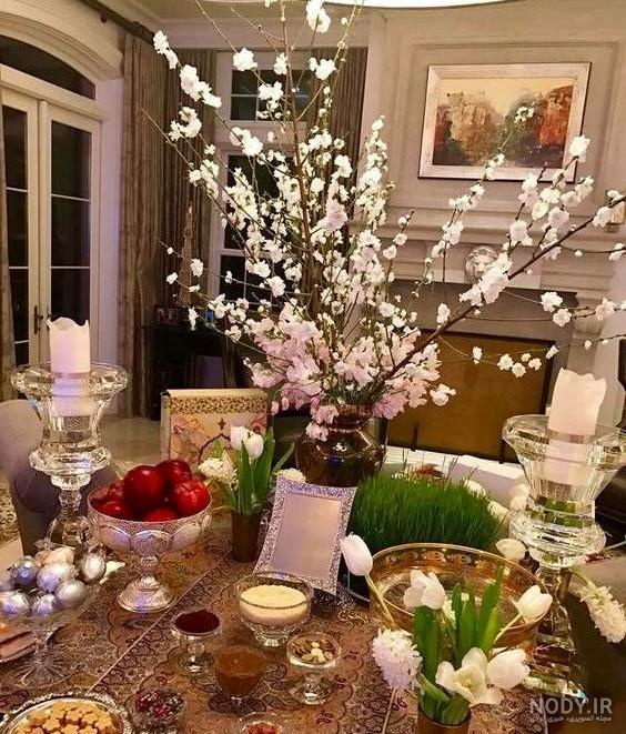 ۴۰ مدل سفره هفت سین ۱۴۰۳ با ایده های تزیین زیبا و چیدمان لاکچری ۴۰ مدل سفره هفت سین ۱۴۰۳ با ایده های تزیین زیبا و چیدمان لاکچری
