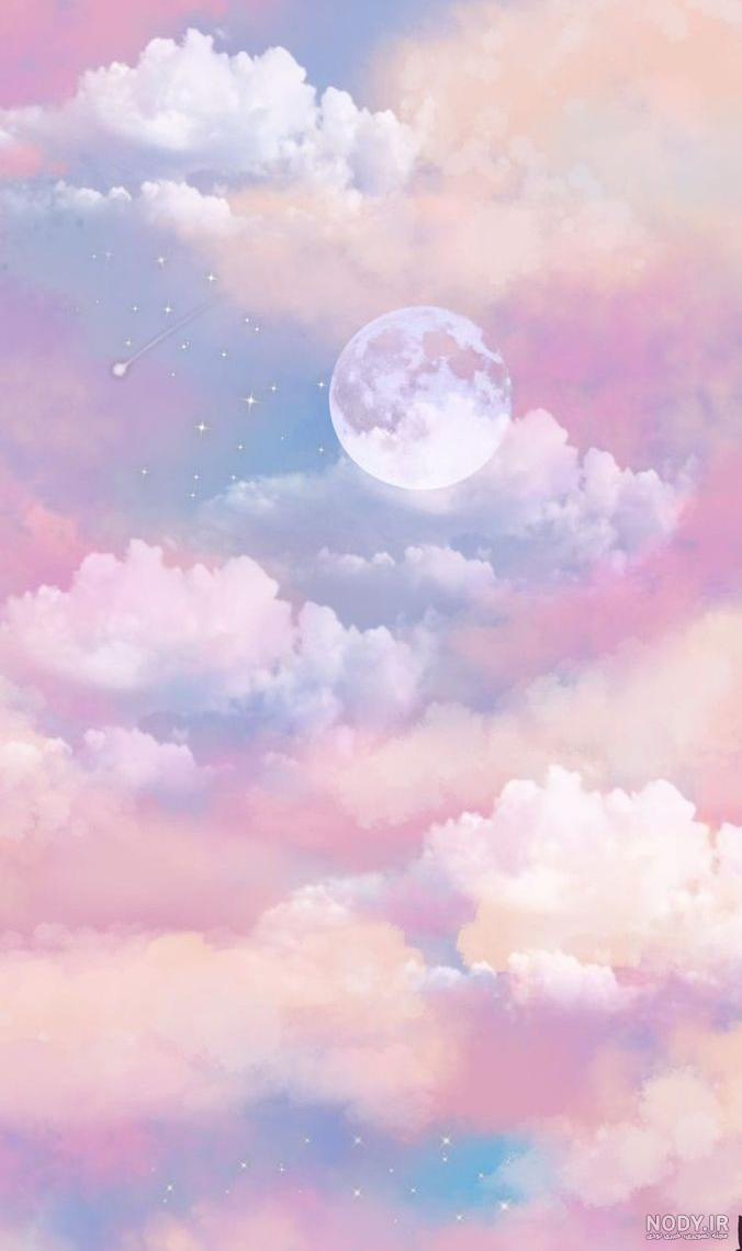 عکس خفن عکس آسمان صورتی و بنفش