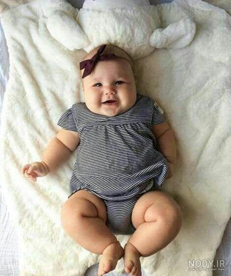 عکس دختر بچه تپل بامزه