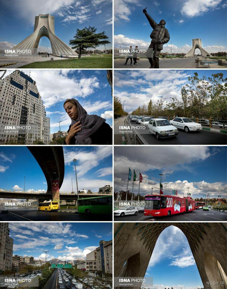 ایسنا - آسمان تهران در شب گذشته