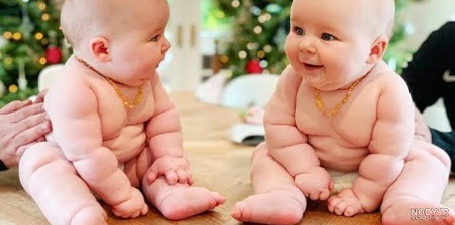 عکس بچه های تپل بامزه