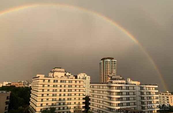 عکس های زیبا از آسمان امروز تهران - تابناک | TABNAK