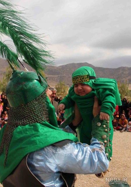 عکس لباس بچه گانه امام حسین عکس لباس بچه گانه امام حسین