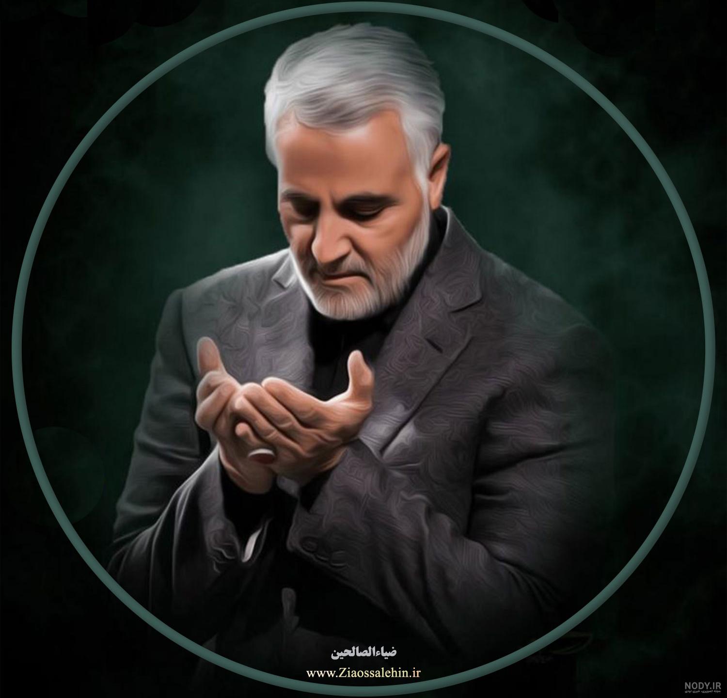 عکس پروفایل حاج قاسم سلیمانی | عکس نوشته سردار دلها