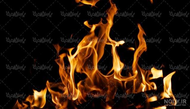 عکس پروفایل پسرانه شب ساحل و آتش | پروفایل گرام