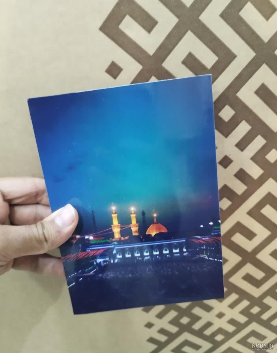 قاب عکس امام خمینی سایز خارجی ۳۸x53 - گوشی طرح