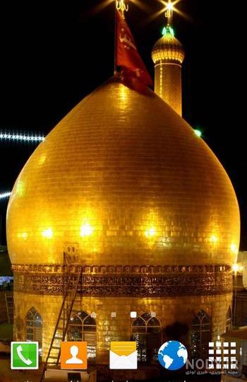 گالری تصاویر حرم امام حسین (ع) / گنبد - موسسه تحقیقات و نشر معارف اهل‌البیت  علیهم‌السلام
