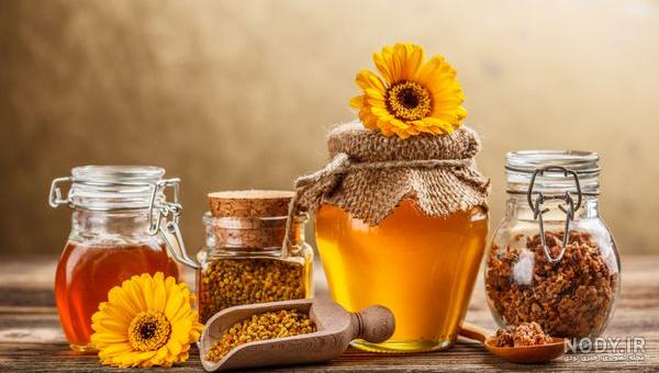 گرده گل عسل خشک شده هفت رنگ ایرانی | قیمت دانه گرده گل زنبورعسل