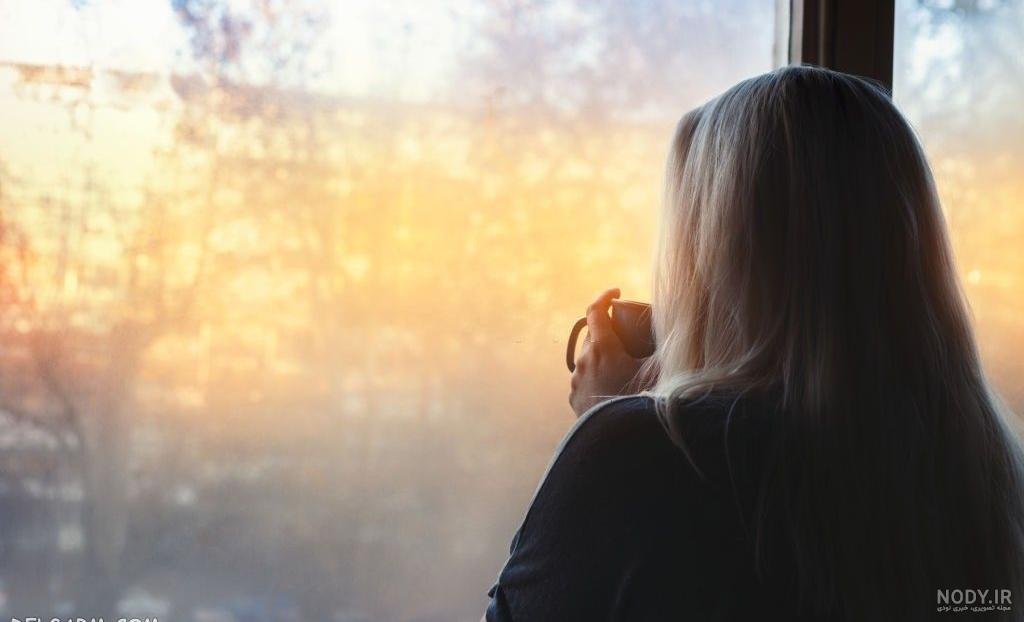 عکس غروب دریا غمگین