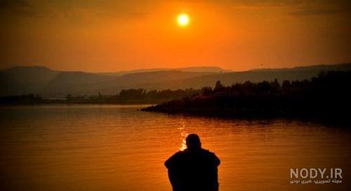 عکس خفن عکس غروب تنهایی