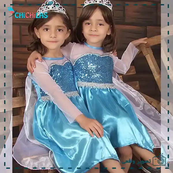 بلوز و شلوار آنا السا تولیدی گوچانا - تولیدی پوشاک بچه گانه گوچانا- فروش  عمده لباس بچه بلوز و شلوار آنا السا تولیدی گوچانا