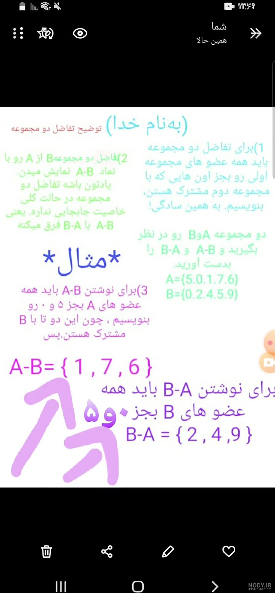 صفر تا صد ریاضی – معرفی کانال های تلگرام | تبلیغات تلگرام