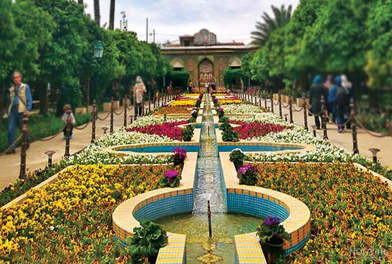 عکس از طبیعت بهاری شیراز - عکس نودی