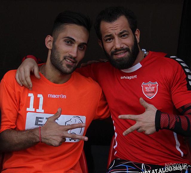 عکس امیر تتلو با لباس پرسپولیس عکس امیر تتلو با لباس پرسپولیس