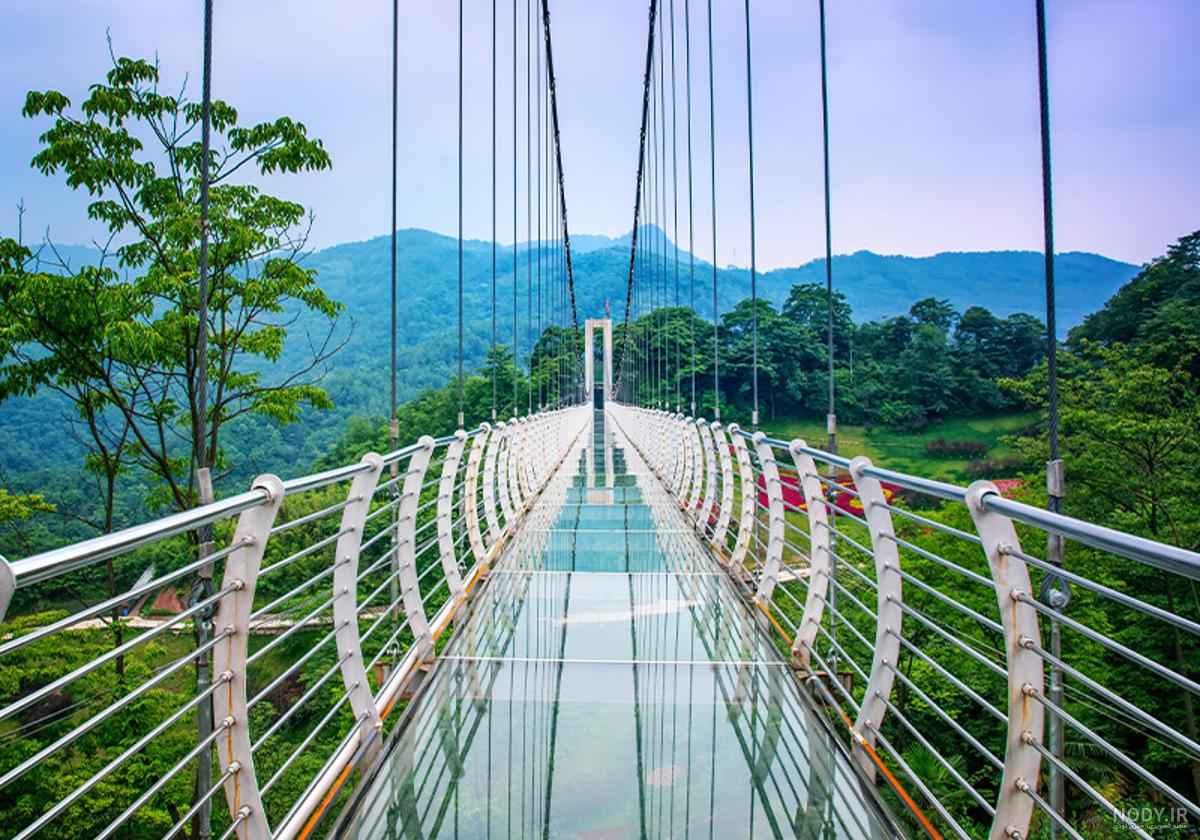 عکس پل طبیعت قزوین