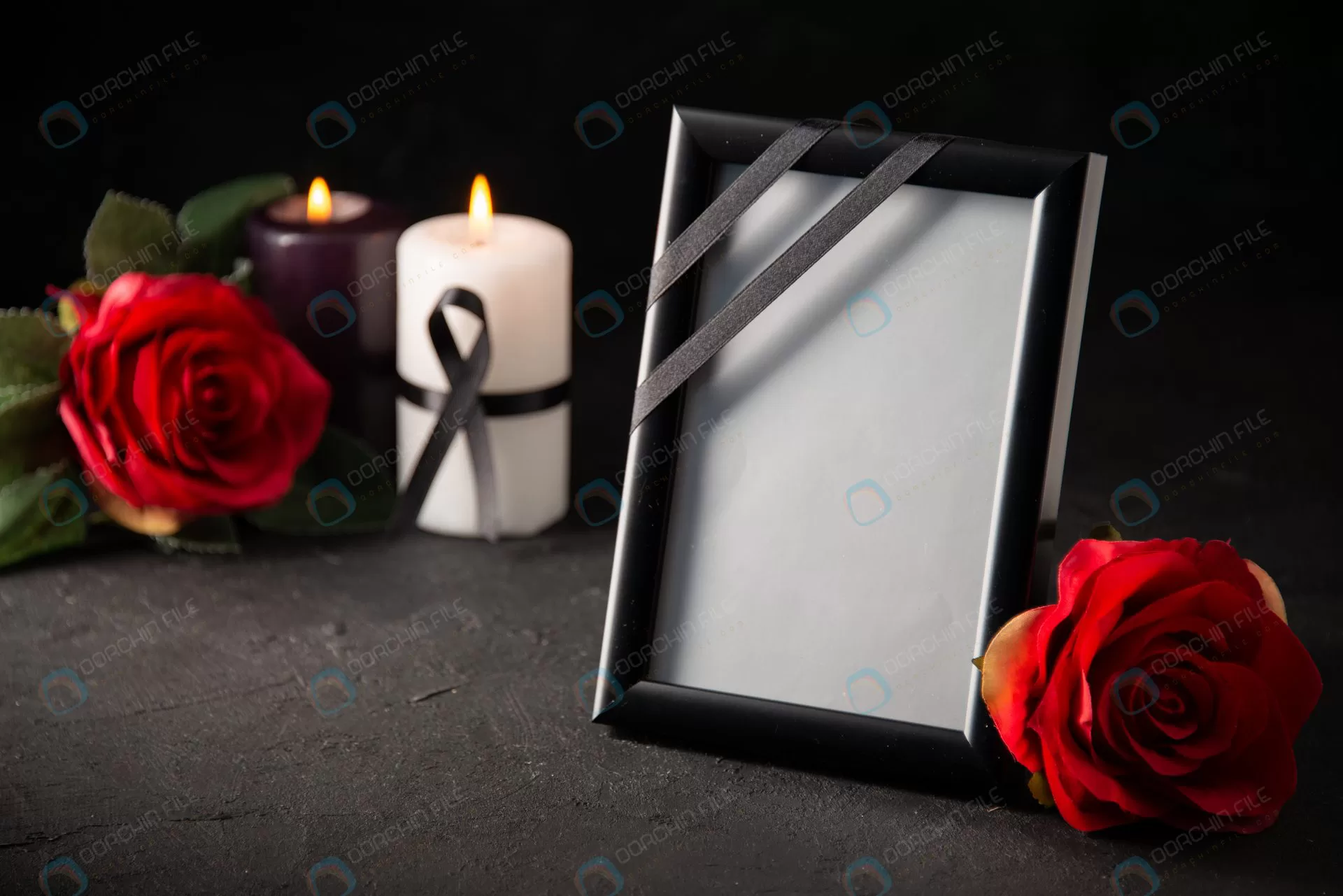 عکس گل و شمع برای تسلیت عکس گل و شمع برای تسلیت