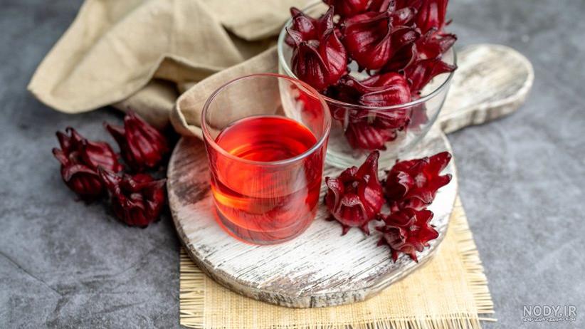عکس گل چایی ترش
