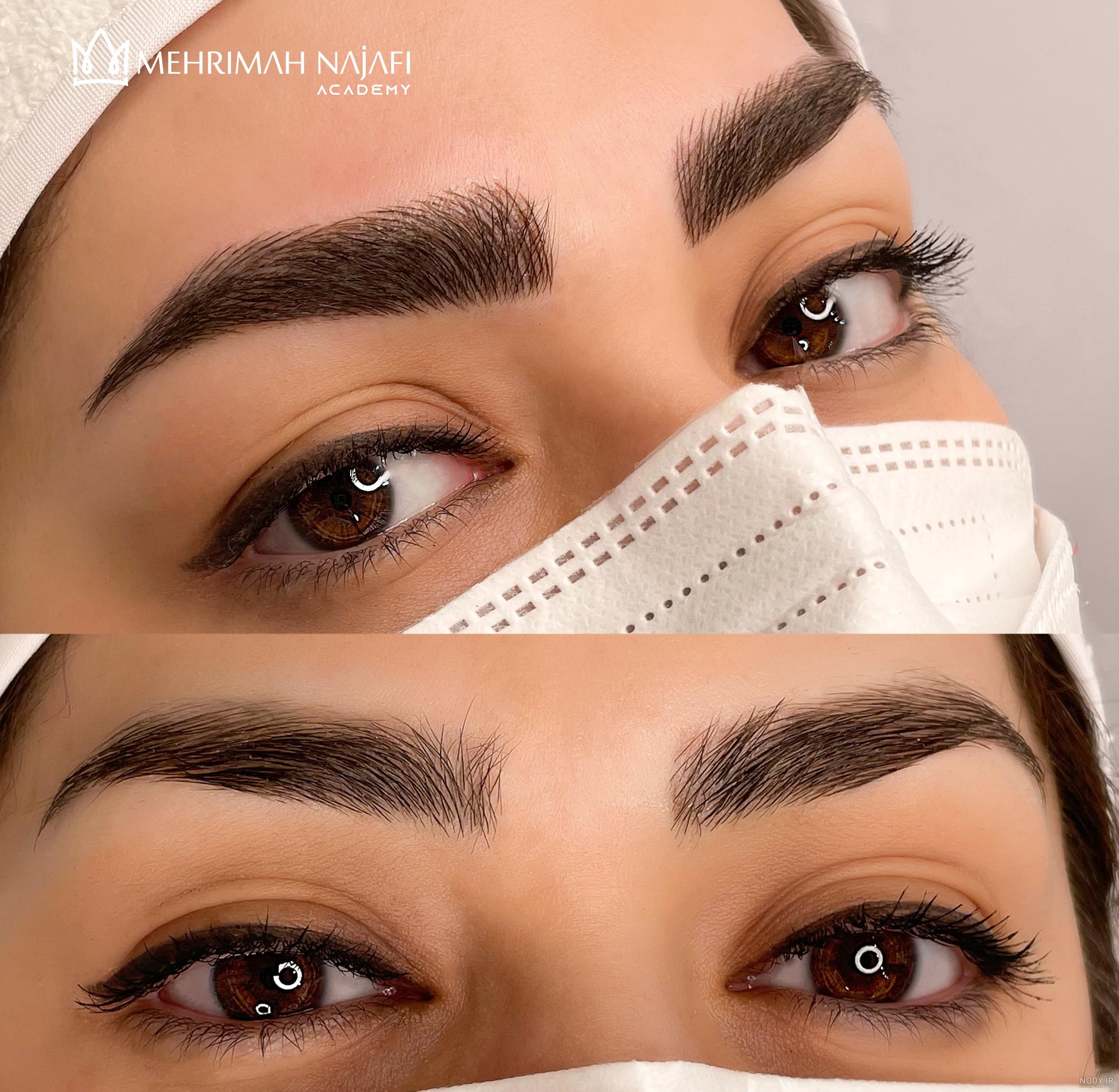 مدل تاتو ابرو هاشور خورده پهن و جدید دخترانه و زنانه جذاب 2017 - 96 مدل تاتو ابرو هاشور خورده پهن و جدید دخترانه و زنانه جذاب 2017 - 96