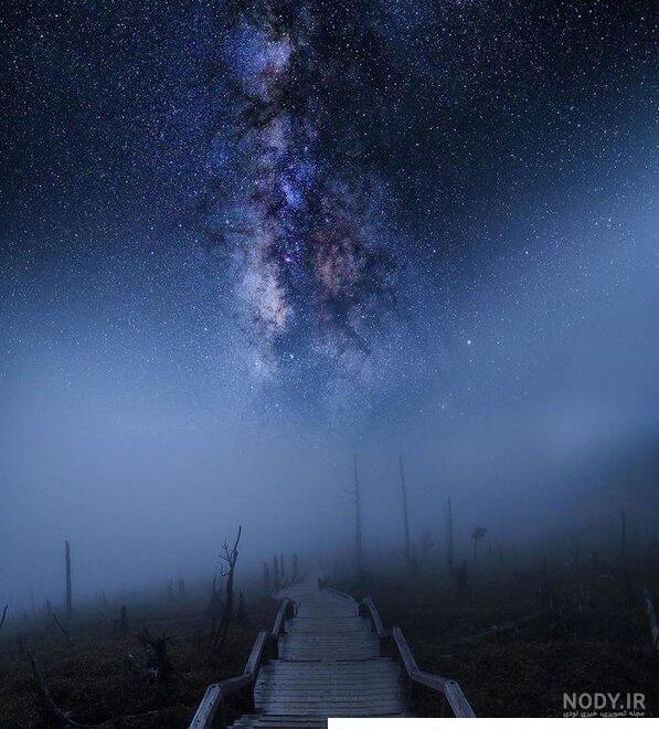 ۵۵ عکس پروفایل آسمان شب پرستاره و رویایی ۵۵ عکس پروفایل آسمان شب پرستاره و رویایی