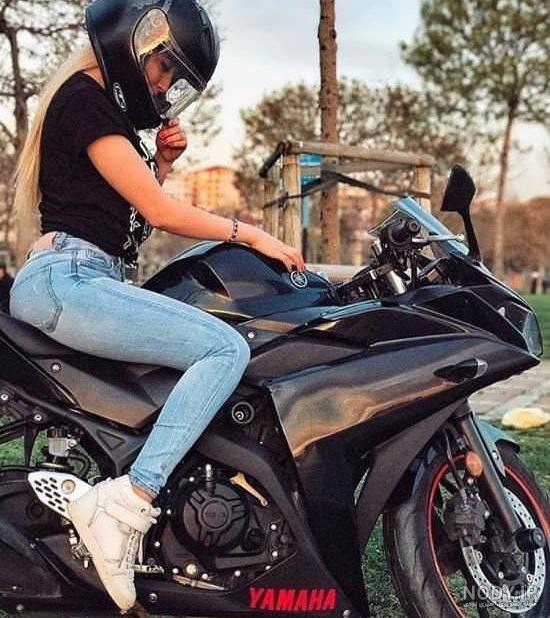  عکس دختر با موتور واقعی