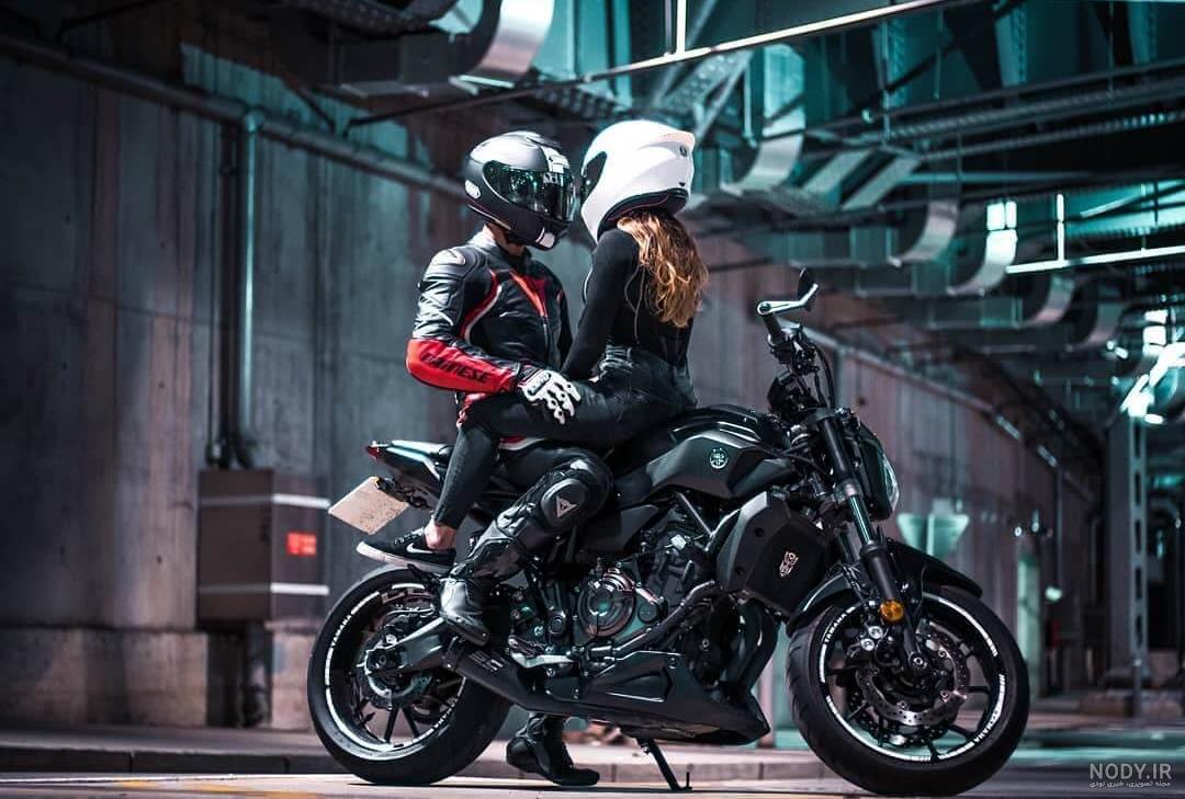  عکس دختر با موتور واقعی