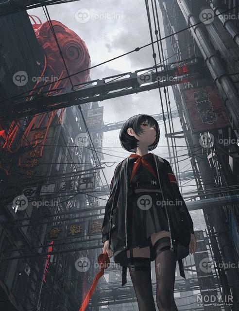 عکس انیمه پسرانه خفن