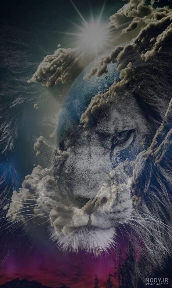 عکس آرم پرسپولیس با شیر