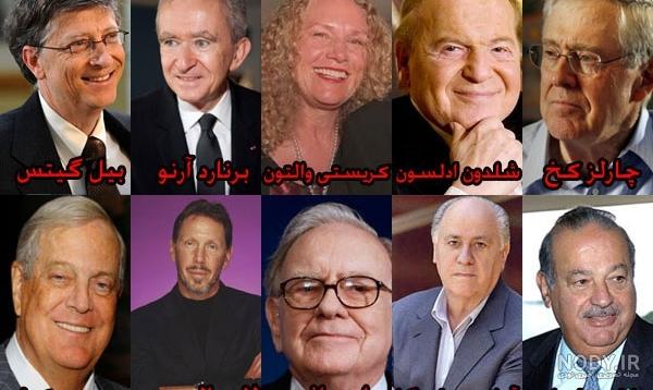 با 10 ثروتمند اول جهان در ژانویه 2024 آشنا شوید با 10 ثروتمند اول جهان در ژانویه 2024 آشنا شوید