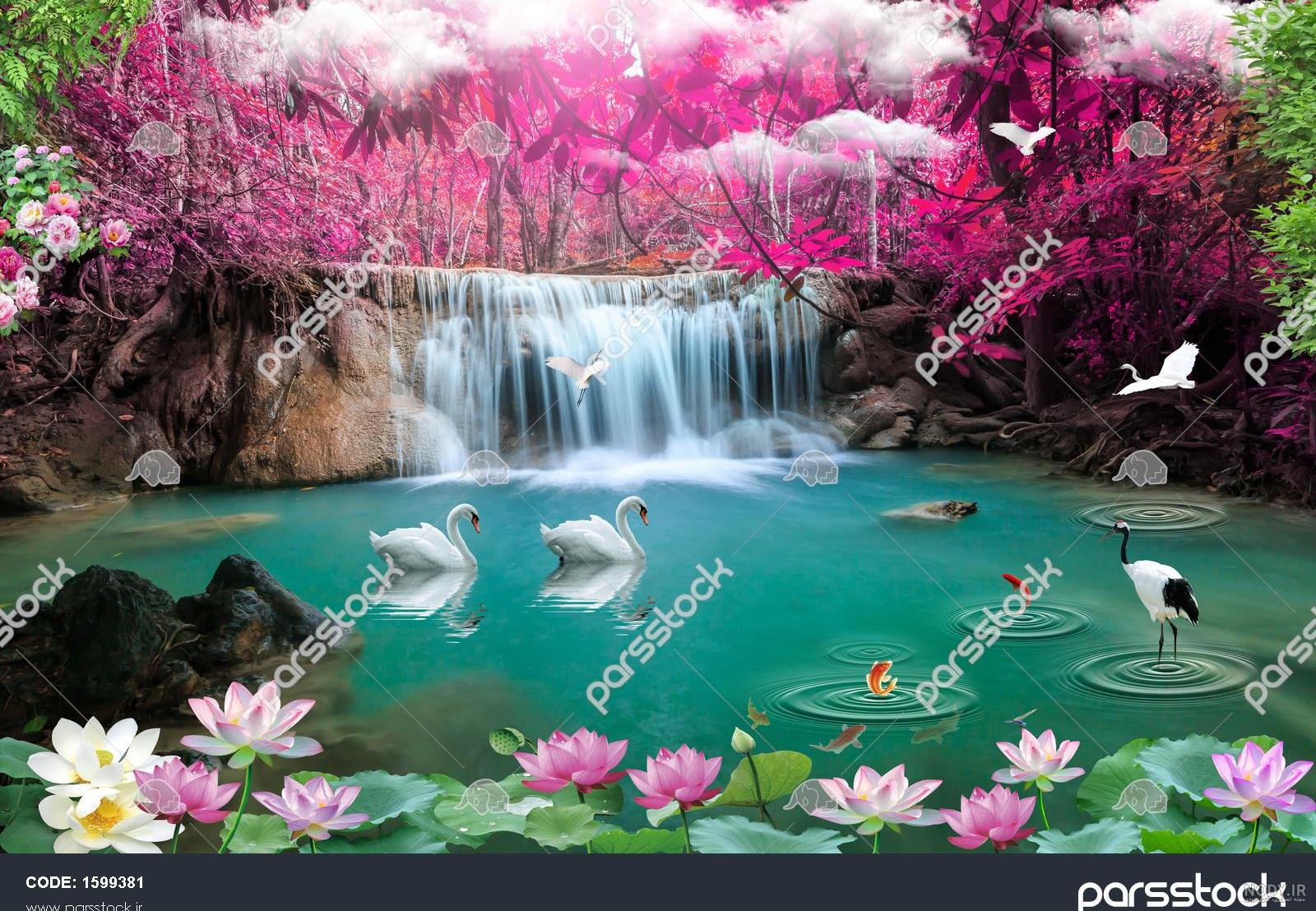 تصویر زمینه طبیعت | دانلود والپیپر و عکس پس زمینه طبیعت سبز برای گوشی های  موبایل