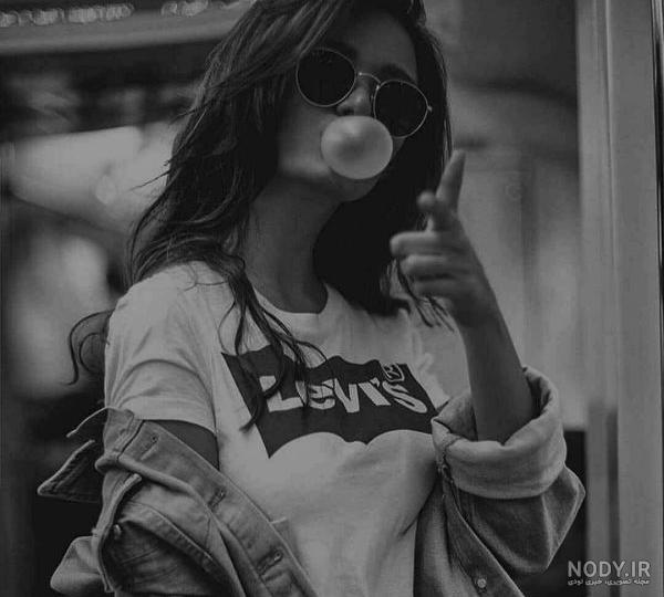 عکس برای پروفایل دخترانه سیاه و سفید