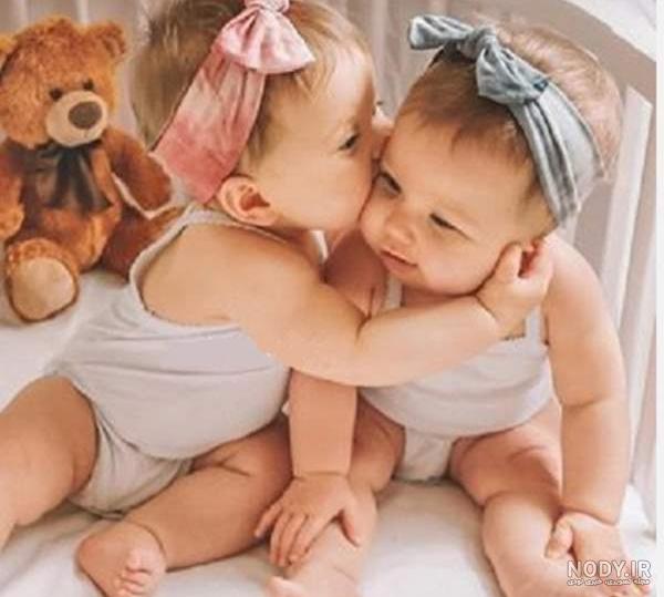 عکس بچه های دوقلو دختر و پسر عکس بچه های دوقلو دختر و پسر