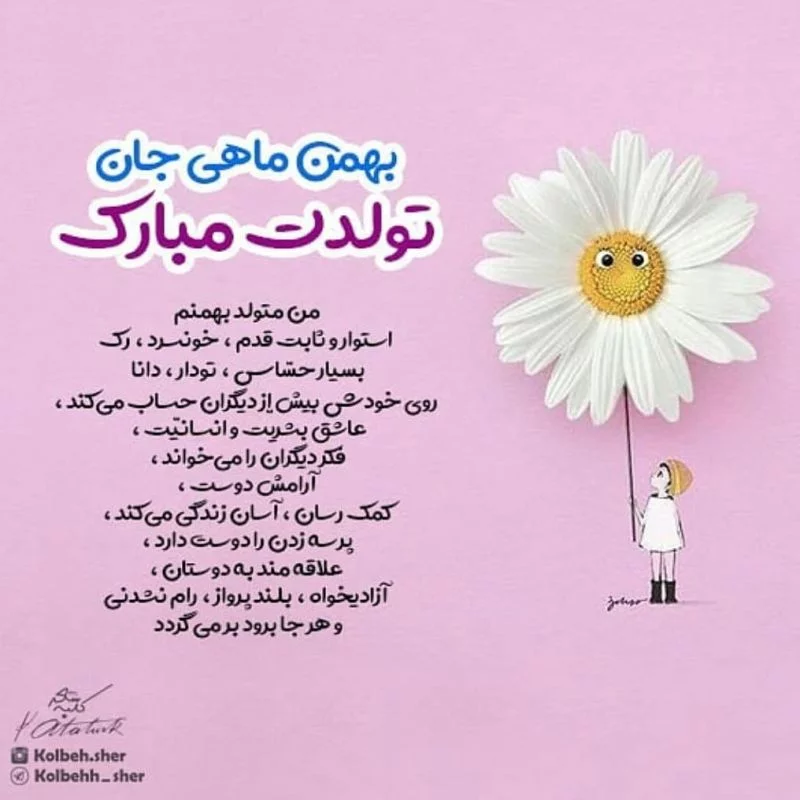 عکس تولد بهمن ماهی خواهر عکس تولد بهمن ماهی خواهر