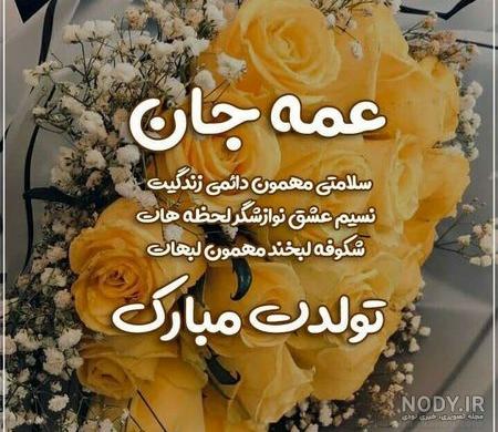عکس دختر عمه تولدت مبارک - عکس نودی