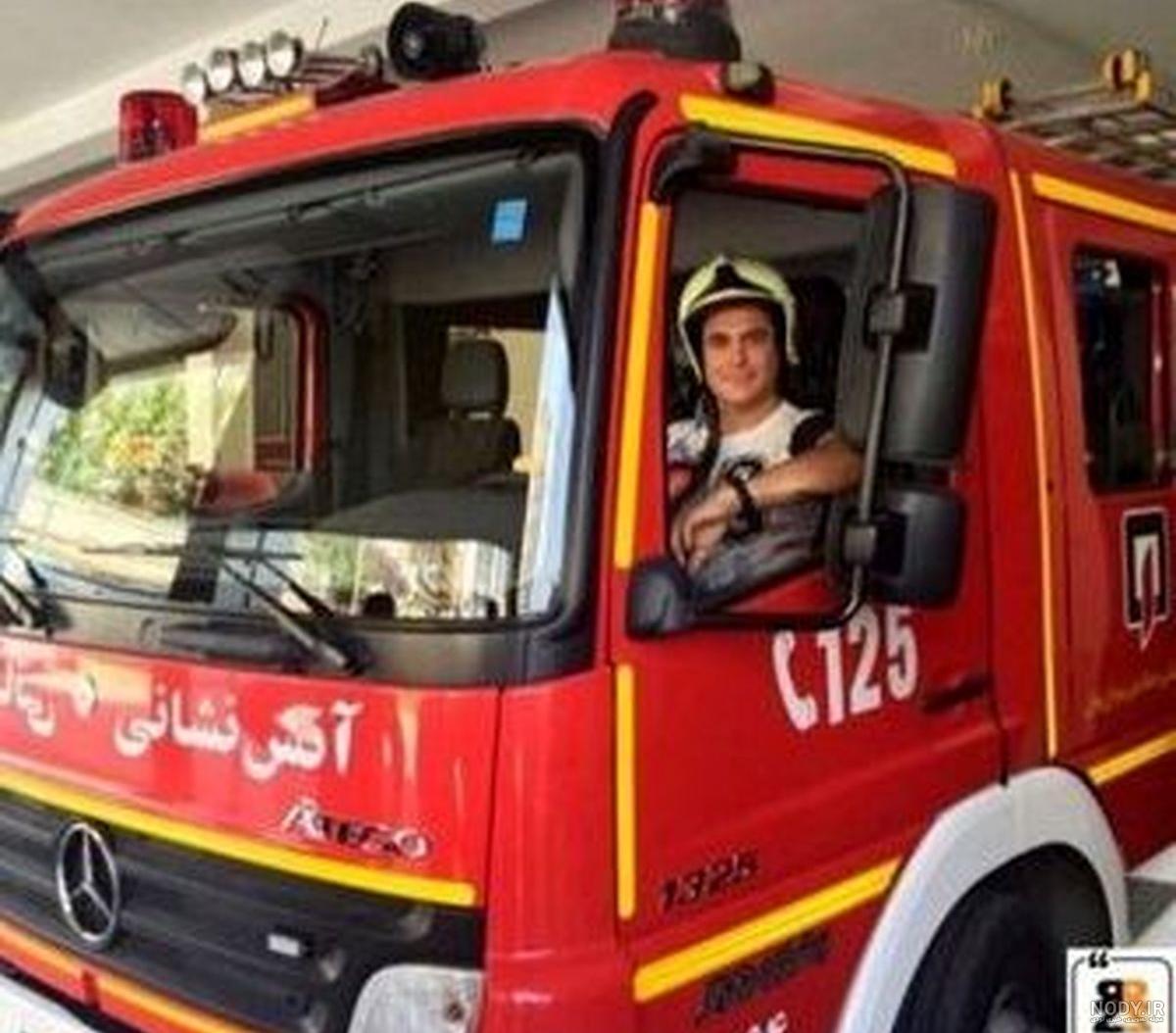 عکس ماشین آتش نشانی اسباب بازی