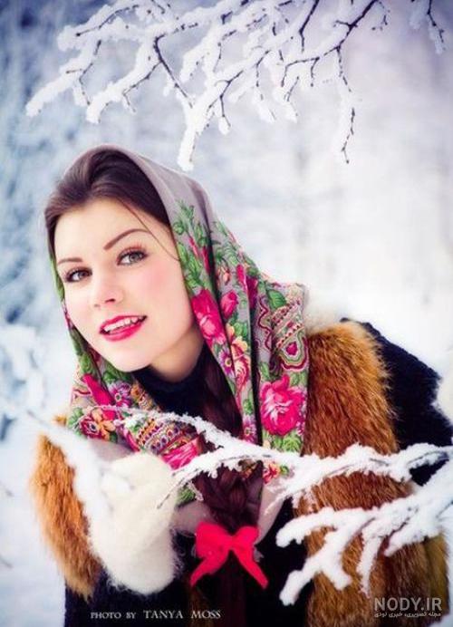 عکس پروفایل دخترونه زمستانی و برفی زیبا و خاص برای دختران - مجله شبونه
