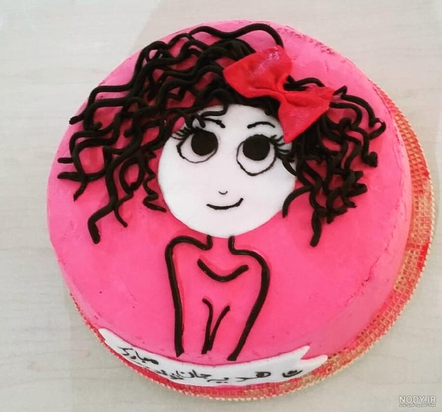 عکس کیک تولد برای دوست دختر