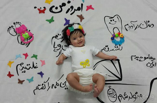 متن تبریک به دنیا آمدن نوزاد + عکس نوشته قدم نو رسیده مبارک