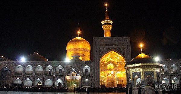 عکس حرم امام رضا با کبوتر برای پروفایل واتساپ